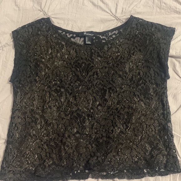 Black with shimmery gold over top - Picture 3 of 3